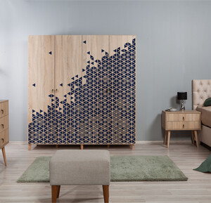 Garderoba, Sonoma hrast, İMAJ-123