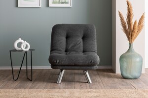 Naslonjač, Misa Small Solo - Dark Grey