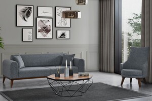 Kauč na razvlačenje s 3 sjedala HAILEY