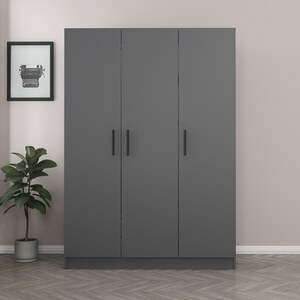 Garderoba, Kale Anthracite - 2265
