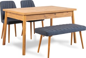 Set stolova i stolica (4 komada), Atlantski bor Mornarsko plava, Costa 1048 - 3 A