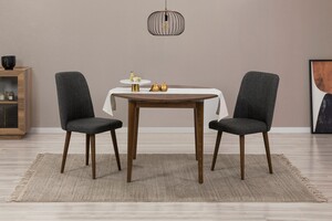 Proširivi blagavaonski stol i stolice (3 komada) Makenzie