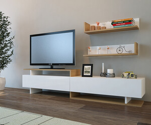 TV jedinica, Ayaz - White, Teak