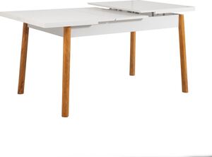 Stol za blagovanje, Atlantski bor Bijela boja, Santiago - Atlantic Pine, White