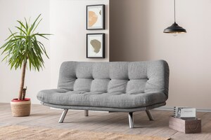 Trosjed, Misa Small Sofabed - Light Grey