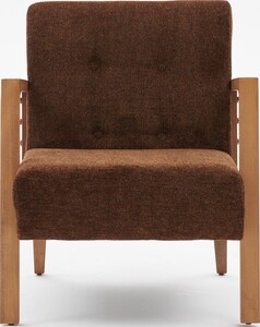 Fotelja Kemer - smeđa