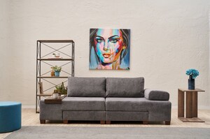 Kauč na razvlačenje s 3 sjedala BRIELLA