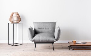 Fotelja, Sivo, Jax Solo - Grey GR110