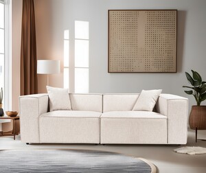 Dvosjed, Lora 2 Seater - Light Brown