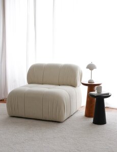 Fotelja Soli - bijela