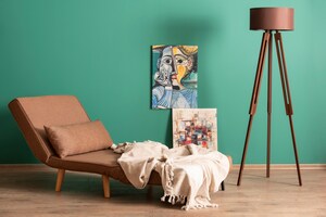 Fotelja na razvlačenje, Smeđa, Folde Single - Brown