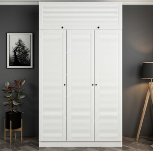 Ormar za odjeću MINAR KALE - 8430, bijela boja