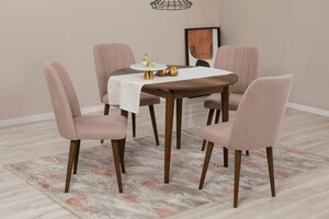 Proširivi blagavaonski stol i stolice (5 komada) Bristol