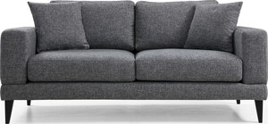 Dvosjed NORDIC tamno sivi, Nordic 2 Seater
