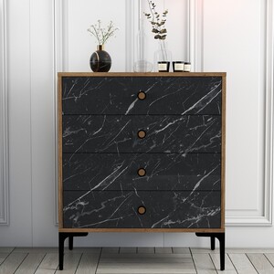 Ormar, Lizbon 541 - Walnut, Black