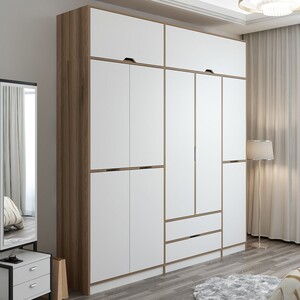 Ormar za odjeću ELINA - 8913, bijela boja, Dore