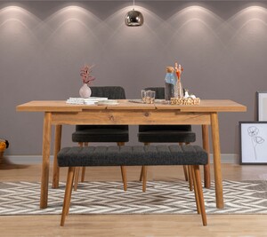 Set stolova i stolica (4 komada), Atlantski bor Antracit, Santiago 1053 - 3 A