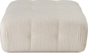Tabure, Doblo Pouffe  - Cream