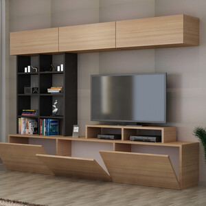 TV jedinica, Sasa - Teak, Black