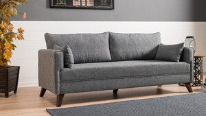 Trosjed BELLA siva, Bella Sofa For 3 Pr - Grey