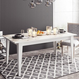Blagovaonski stol, Polka - Black