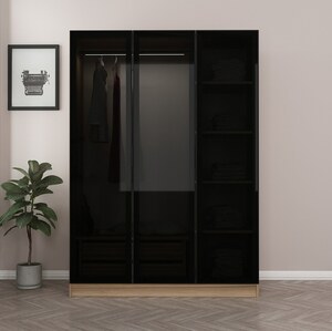 Garderoba, Kale Dark Grey - 2285