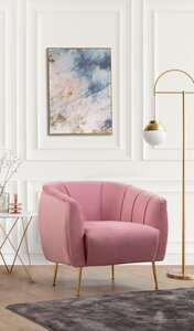 Fotelja, Prljavo roza, Istiridye - Rose