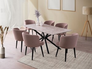 Stol za blagovaonicu NOX - 3003, siva boja Stone