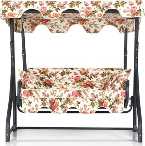 Vrtni dvosjed za ljuljanje, višebojno boja, Morus Güllü 2 Kişilik Salıncak