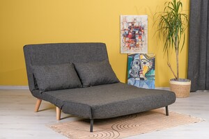 Dvosjed na razvlačenje, Tamno siva, Folde 2-Seater - Dark Grey