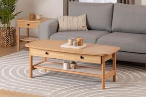 Stolić za kavu DAISY, natur, drveno