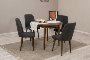 Proširivi blagavaonski stol i stolice (5 komada) Esmeralda