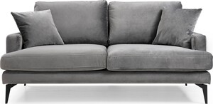 Dvosjed PAPIRA siva, Papira 2 Seater - Grey
