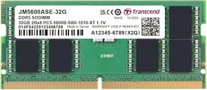 Memorija Transcend 32GB DDR5 5600MHz, SO-DIMM, JM5600ASE-32G