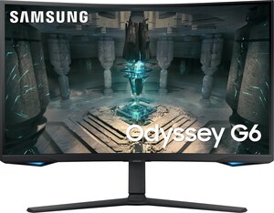 Samsung monitor Odyssey Gaming G65B, LS32BG650EUXEN, 32" VA QHD, 240Hz, 1ms, 2xHDMI, DisplayPort, zvučnici, pivot, zakrivljen