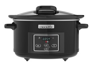 CROCK POT digitalni aparat za sporo kuhanje, 4.7 l, CSC052X, crna