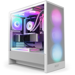 Kućište NZXT H5 Flow RGB 2024, bijelo