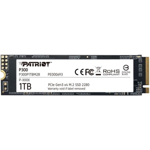 SSD 1TB Patriot P300 M.2 NVMe, PCIe 3.0 x4