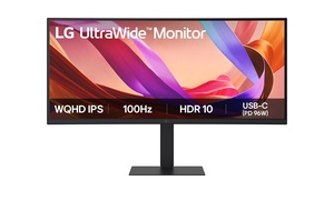 LG 34U650A, 34" UWQHD IPS, 100Hz, 5ms, 2x HDMI, 1x DisplayPort, 1x USB-B, 1x USB-C, 3x USB-A, zvučnici, 3800R, monitor