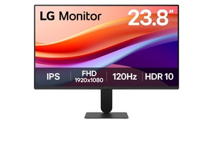 LG 24U41YA, 24" FHD IPS, 120Hz, 5ms, 1x HDMI, 1x VGA, monitor
