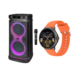 VIVAX zvučnik BS-820 + Life PRO 2 pametni sat, narančasti