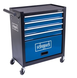 SCHEPPACH kolica za alat (prazna) TW1300, 5 pretinaca, nosivost 120 kg