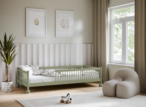 Drveni dječji krevet Star - olive - 180x80 cm