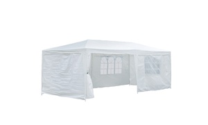 Šator/tenda sa bočnim stranama, 3 x 6m, bijeli