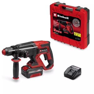EINHELL akumulatorska čekić bušilica u setu TE-HD 18/20 Li (1x4,0 Ah), 18 V