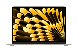Apple MacBook Air, mdvf4cr/a, 15.3", M5, 10C GPU, 24GB RAM, 1TB SSD, Starlight, laptop