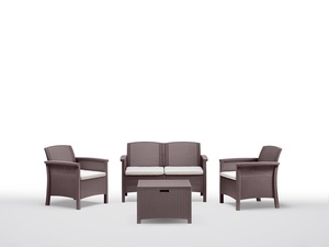 Garden Landia vrtna garnitura VENUS 2, Smeđa