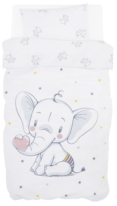 Bubaba BY FreeON posteljina 6 djelna zaigrani slonić