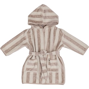 Bubaba BY FreeON ogrtač za kupanje 86/92/98 prugice beige 87660