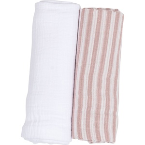 Bubaba BY FreeON tetra pelena muslin 2/1 prugice pink 70x70 cm pink